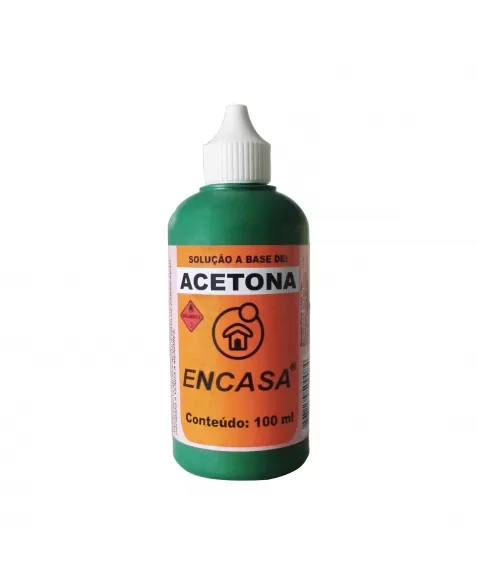 ACETONA SOLUÇÃO 100ML ENCASA