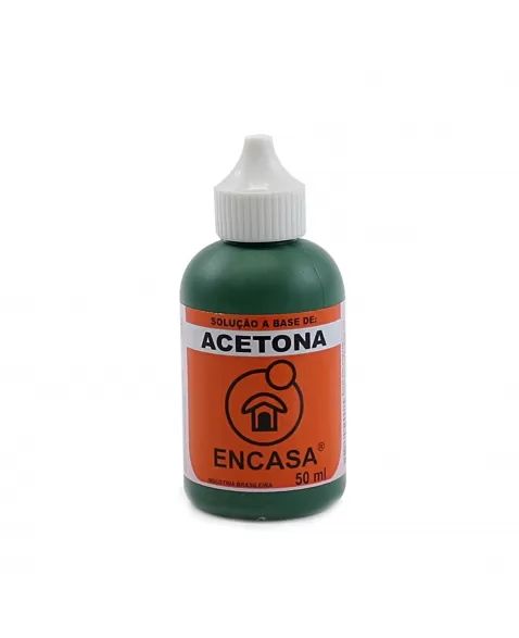 ACETONA SOLUÇÃO 50ML ENCASA