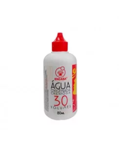 ÁGUA OXIGENADA 30 VOLUMES 80ML CREMOSA ENCASA