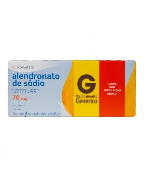 ALENDRONATO SÓDIO 70MG 4COM NOVARTIS