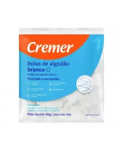 ALGODÃO BOLAS 50G CREMER