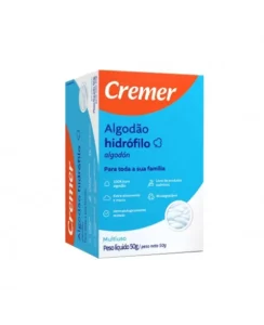 ALGODÃO HIDRÓFILO 50G CREMER