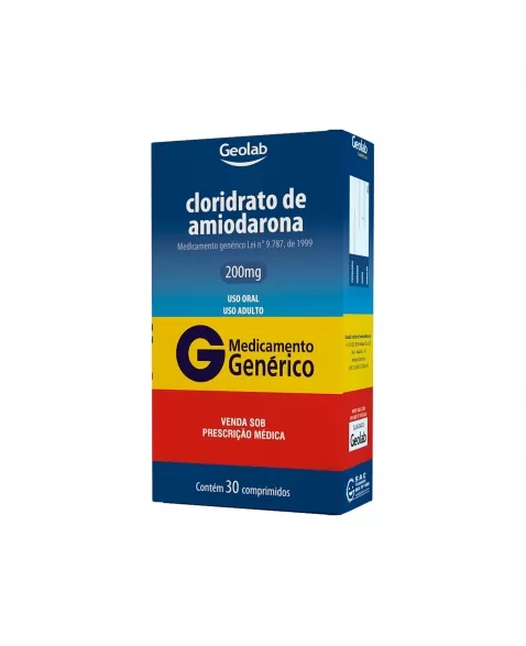 AMIODARONA 200MG 30COM GEOLAB