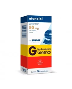 ATENOLOL 50MG 30COM SANDOZ