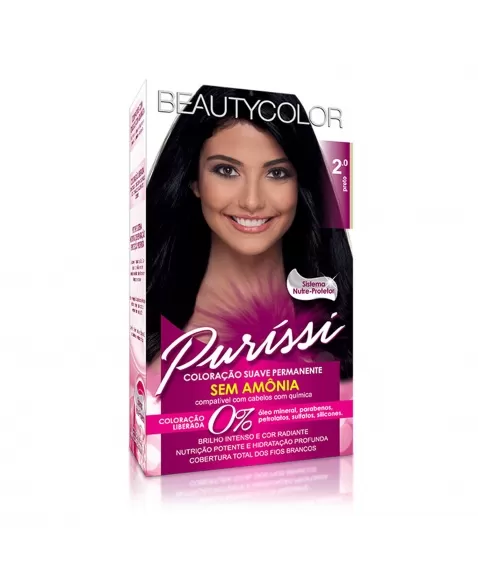 BEAUTYCOLOR PURISSI SEM AMÔNIA 2.0 PRETO