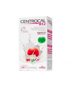 CENTROCAL B12 MORANGO 240ML KRESS