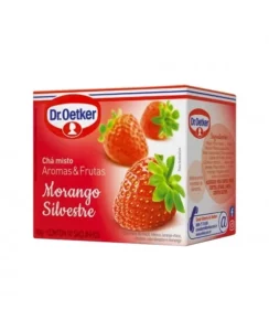 CHÁ MORANGO SILVESTRE 10G C/10 SACHÊS DR.OETKER