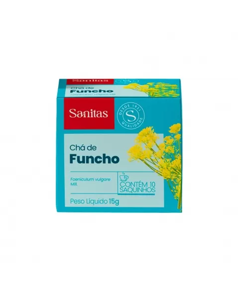 CHÁ SANITAS FUNCHO 15G C/10 SACHÊS LIFAR