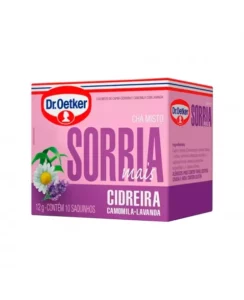 CHÁ SORRIA MAIS 12G C/10 SACHÊS DR.OETKER