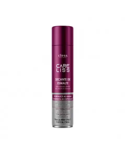 CHARMING SECANTE DE ESMALTE SPRAY CARE LISS 400ML CLESS