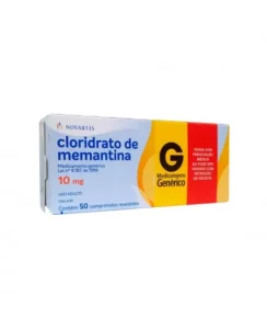 CLORIDRATO MEMANTINA 10MG 50COM C1* NOVARTIS