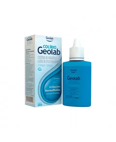 COLÍRIO 20ML GEOLAB