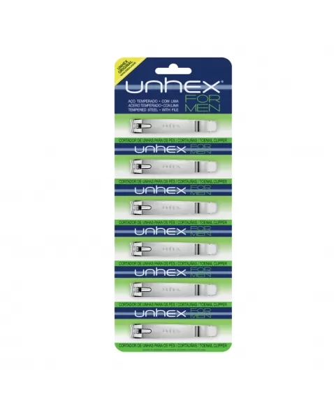 CORTADOR UNHAS UNHEX PÉS 103 C/6 MERHEJE