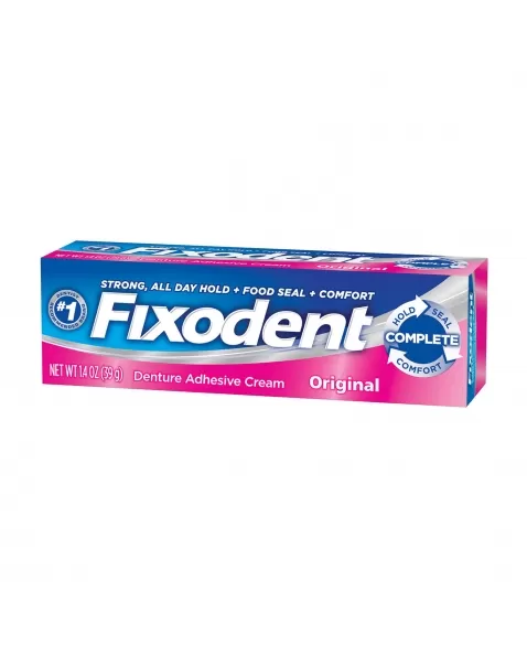 CREME ADESIVO PARA DENTADURA ORIGINAL 39G FIXODENT
