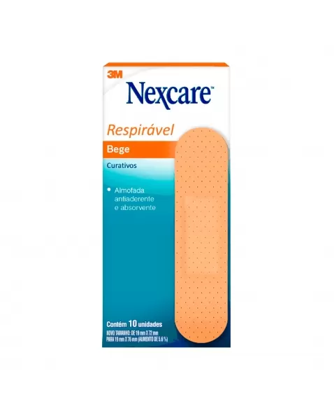 CURATIVO BEGE C/10 NEXCARE 3M