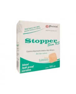 CURATIVO STOPPER SLIM RS HIPOALERGÊNICO BEGE C/500 PROINLAB