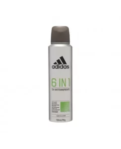 DESODORANTE AEROSSOL MASCULINO ADIDAS 6 IN 1 150ML COTY