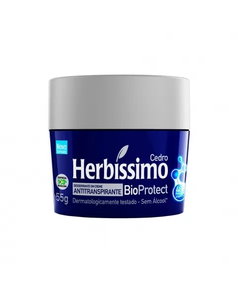 DESODORANTE CREME HERBÍSSIMO BIO PROTECT CEDRO 55G DANA