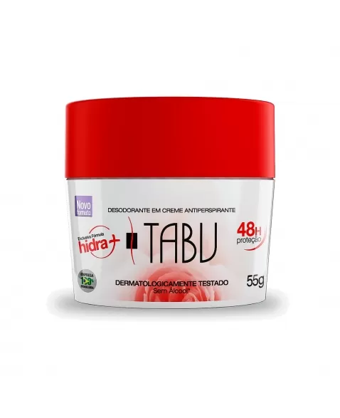 DESODORANTE CREME TABU TRADICIONAL 55G DANA