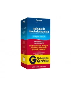 DEXCLORFENIRAMINA 0,4MG 120ML GEOLAB