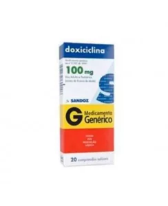 DOXICICLINA 100MG 20COM RET* SANDOZ