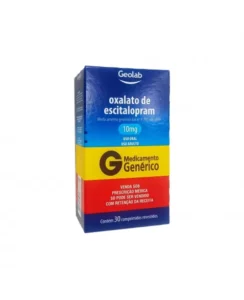 ESCITALOPRAM 10MG 30COM C1* GEOLAB