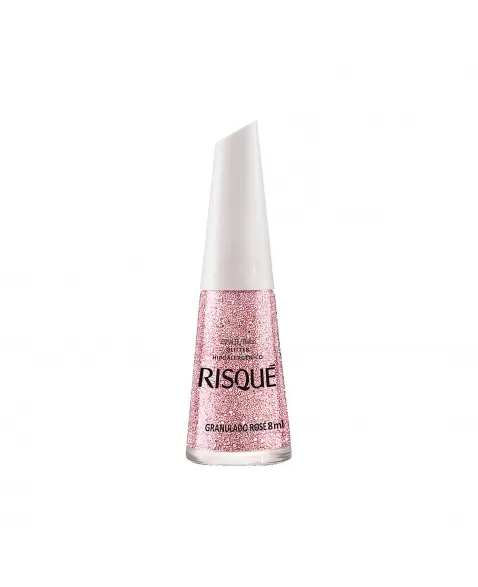 ESMALTE RISQUÉ GLITTER GRANULADO ROSÉ COTY