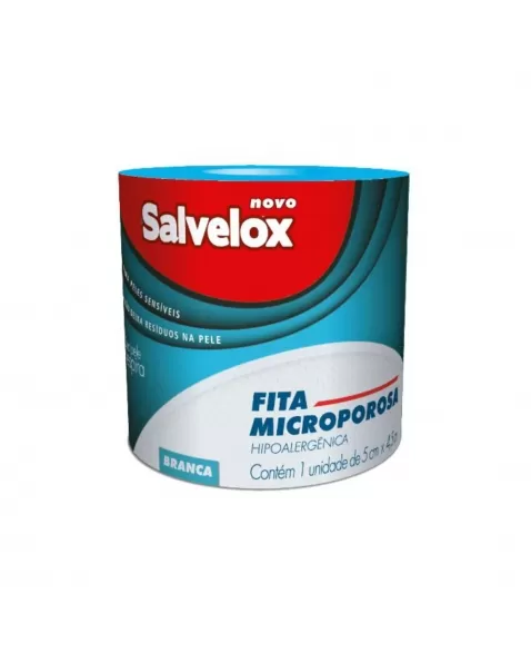 FITA MICROPORE 5.0CMX4.5M SALVELOX CREMER