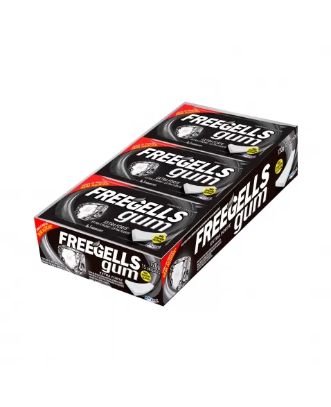 FREEGELLS GUM CHICLETE EXTRA FORTE C/15 RICLAN