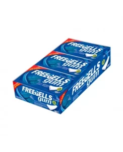 FREEGELLS GUM CHICLETE HORTELÃ C/15 RICLAN