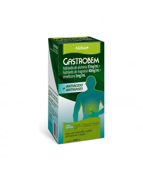 GASTROBEM MENTA 240ML NATULAB