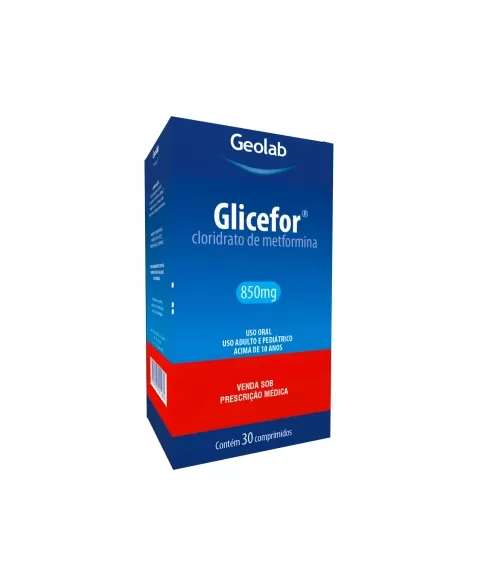 GLICEFOR 850MG 30COM GEOLAB