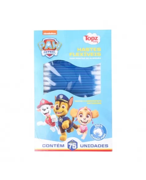 HASTES FLEXÍVEIS C/75 CARTUCHO PATRULHA CANINA TOPZ BABY