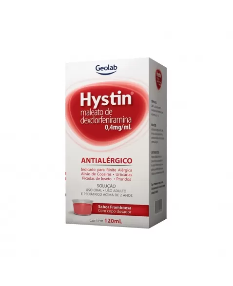 HYSTIN 0,4MG/ML 120ML GEOLAB