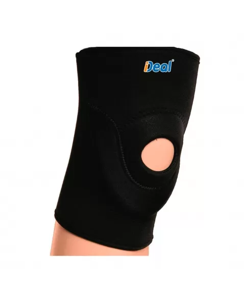 JOELHEIRA NEOPRENE COM SUPORTE SUBPATELAR M N-212 IDEAL