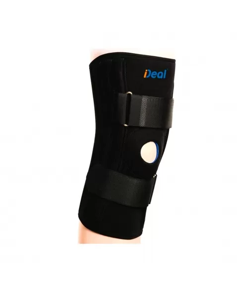 JOELHEIRA NEOPRENE PATELAR COM SUPORTE LATERAL M 203 IDEAL