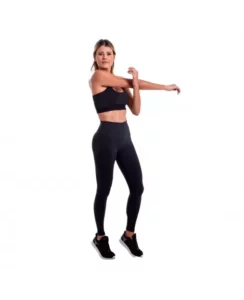 LEGGING PERFECT WAIST SLIM NAKAY G PRETO 7021 ESBELT