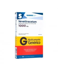 LEVETIRACETAM 1000MG 30COM C1* SANDOZ