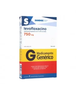 LEVOFLOXACINO 750MG 7COM RET* SANDOZ