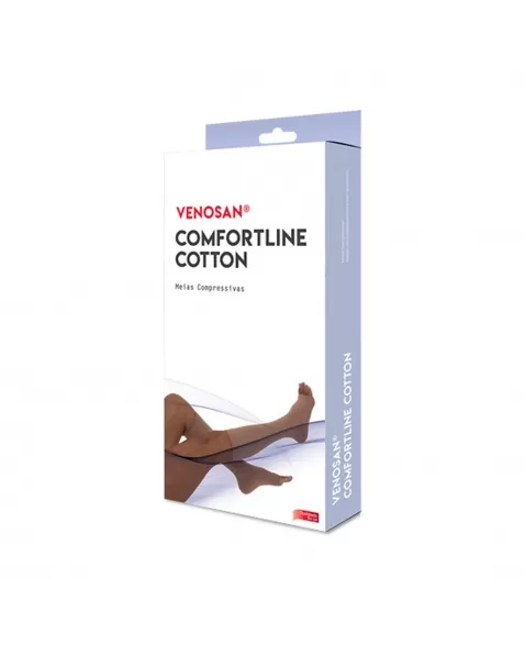 MEIA 3/4 30/40 COMFORTLINE COTTON SEM PONTEIRA G3 VENOSAN