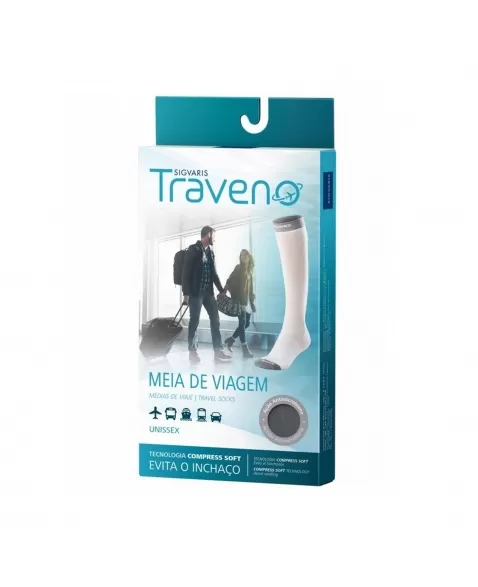 MEIA 3/4 15/20 TRAVENO COM PONTEIRA PRETA G 170 SIGVARIS