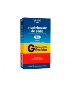 MONTELUCASTE DE SÓDIO 10MG 30COM GEOLAB