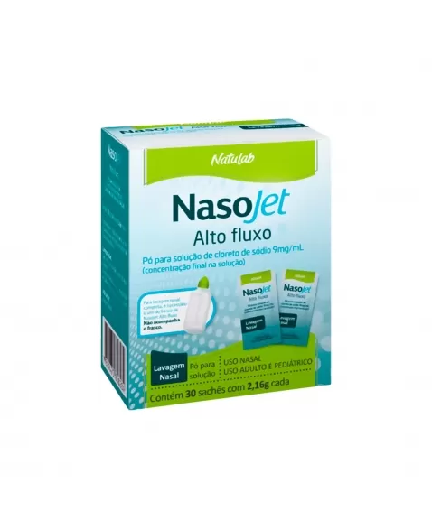 NASOJET ALTO FLUXO 30 ENVELOPES 2,16G NATULAB