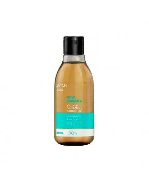 ÓLEO CAPILAR E CORPORAL ARGAN 100ML FARMAX