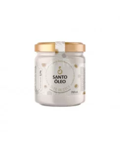 ÓLEO DE COCO EXTRAVIRGEM POLPA 200ML SANTO ÓLEO