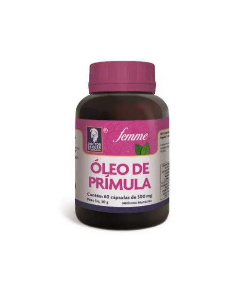 ÓLEO DE PRÍMULA 500MG 60CAPS DOCTOR BERGER