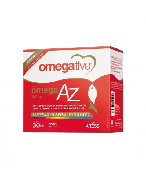 OMEGATIVE A-Z 1000MG 30CAPS GEL KRESS