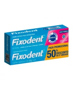 PACK PROMOCIONAL FIXODENT ORIGINAL 68G C/2