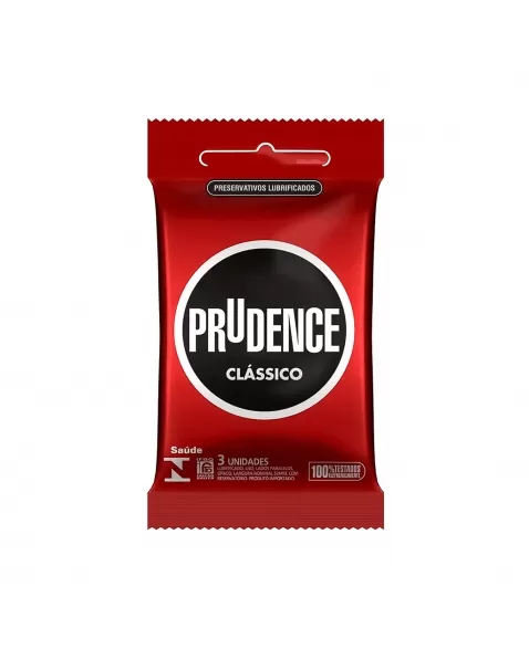 PRESERVATIVO LUBRIFICADO C/3 PRUDENCE