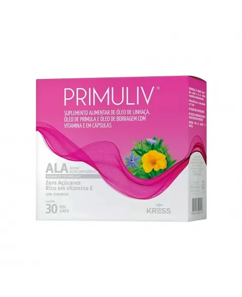 PRIMULIV 1000MG 30CAPS GEL KRESS